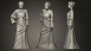 Statues of famous people (STKC_0126) 3D model for CNC machine